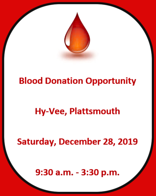 2019 12 25 PLT HYVEE blood donate 1
