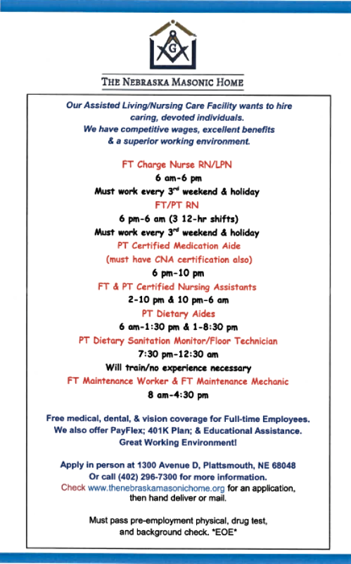 2020 08 26 PLT MASONIC HOME JOBS 1