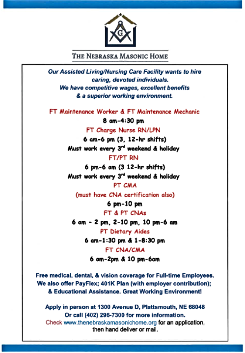2020 09 16 PLT Masonic Home jobs 1