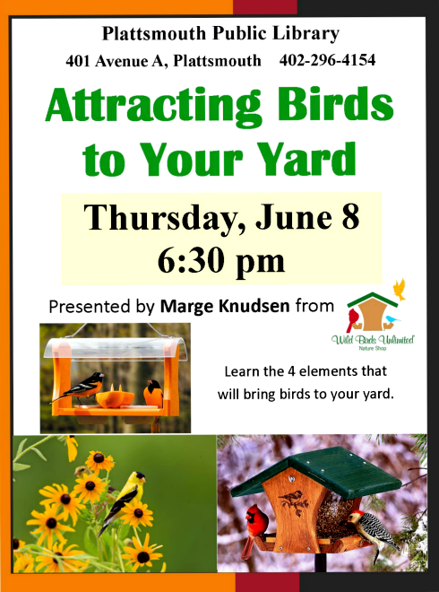 2017 05 17 PLT Library attract birds