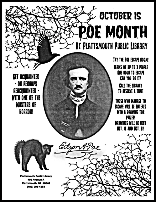 2018 10 10 PLT Lib Poe month