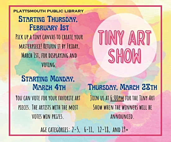 2024 02 07 PLT LIBRARY Tiny Art 1