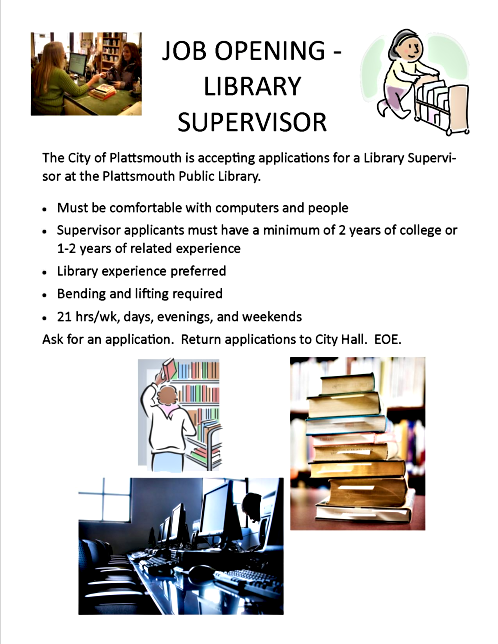 2018 08 08 PLT LIB Job opening