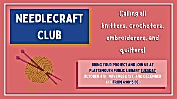2022 10 12 PLT LIB Needlecraft Club TV