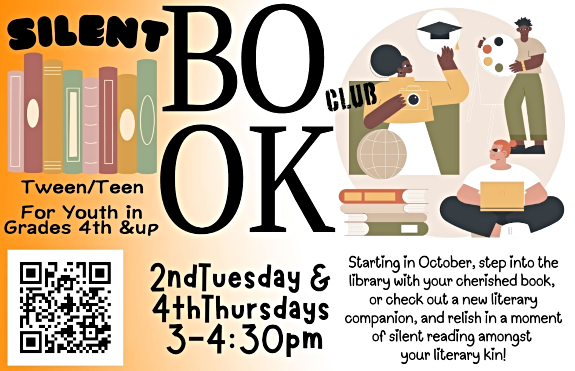 2024 10 23 PLT LIB Teen Book Club