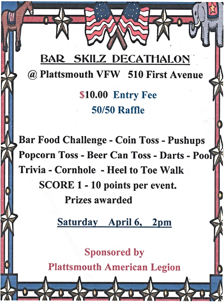 2024 03 27 PLT VFW bar skilz 1