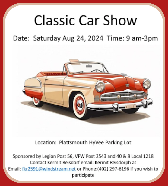 2024 07 24 PLT VFW car show