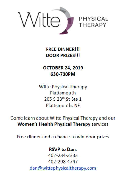 2019 10 09 PLT Witte reschedule 1