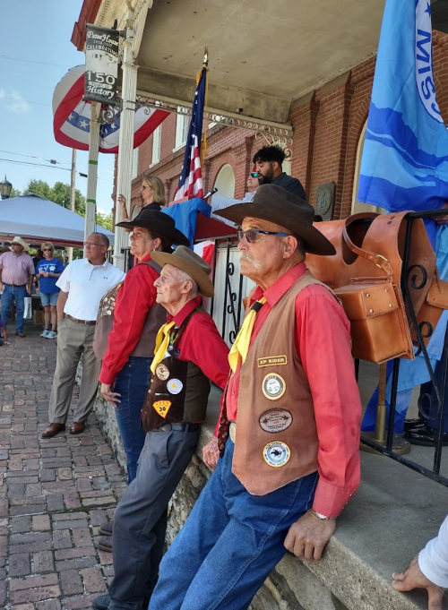 2024 06 26 Pony Express riders standing