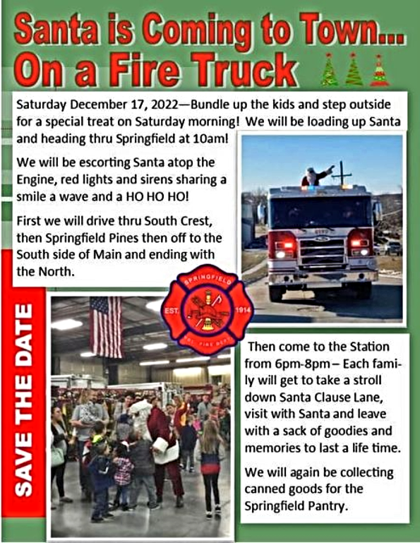 2022 12 14 SPR Santa Fire Truck