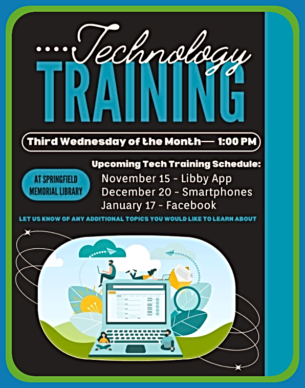 2023 12 13 SPR LIBRARY Technology Training