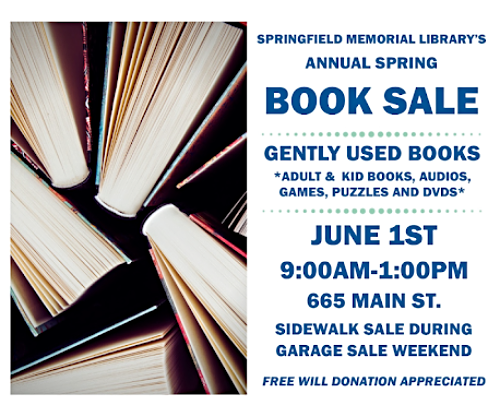 2024 05 29 SPR Lib BOOK SALE