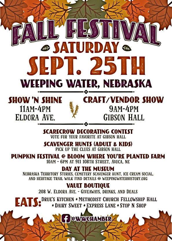 2021 09 22 WW Fall Festival Flyer 2021