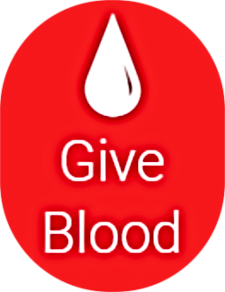 GIVE BLOOD DROP 1