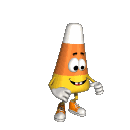 animated candy corn dancing 1