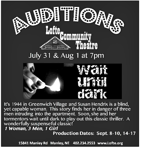 2017 07 05 LOFTE audition Wait Until Dark