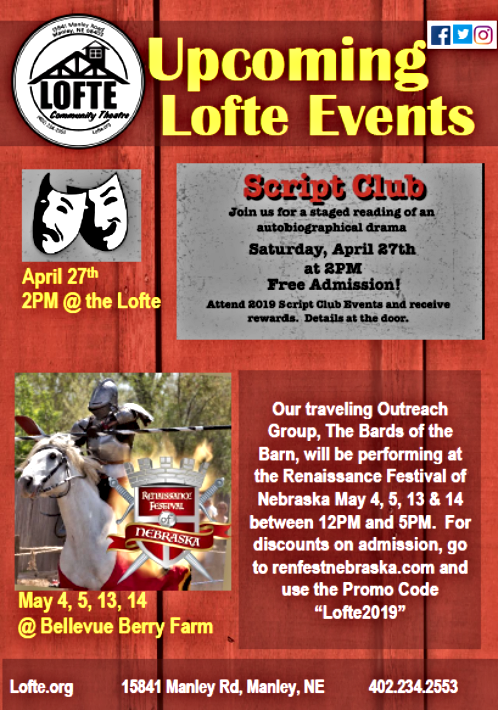 2019 04 17 LOFTE Script Club 1