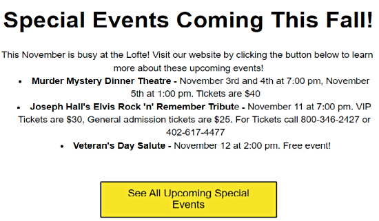 2023 09 06 LOFTE SPECIAL FALL EVENTS 1