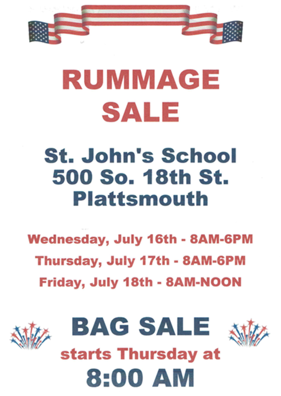 rummage sale