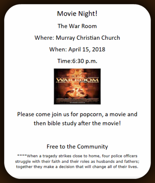 2018 04 04 MRY MCC Movie