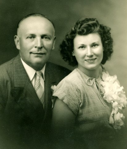 Reuben__Margaret_Meisinger_wedding_day