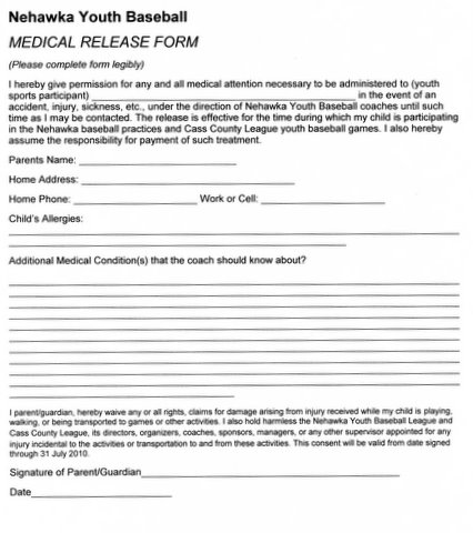 2010_Baseball_medical_form